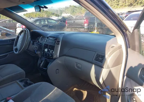 2006 Toyota Sienna Ce/Le из США, поврежденный, VIN 5TDZA23C66S474224